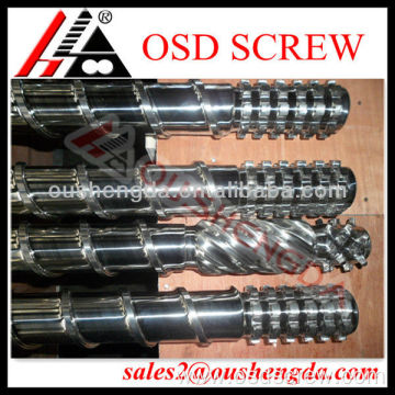 Single screw barel for PE film extruder